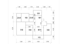 和平路万象府137㎡户型 4室2厅2卫1厨