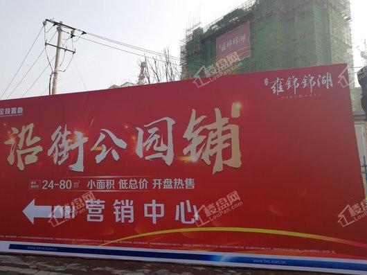 蓝光雍锦锦湖商铺项目商铺宣传展板