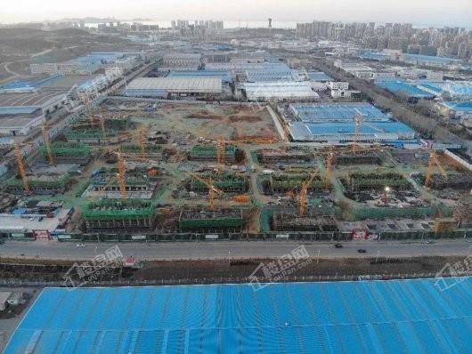 中海锦城工程进度俯瞰