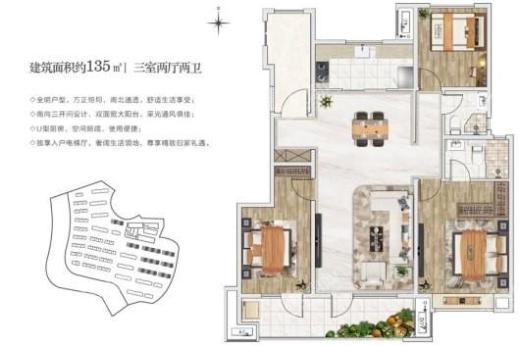 新城璞樾园著户型图