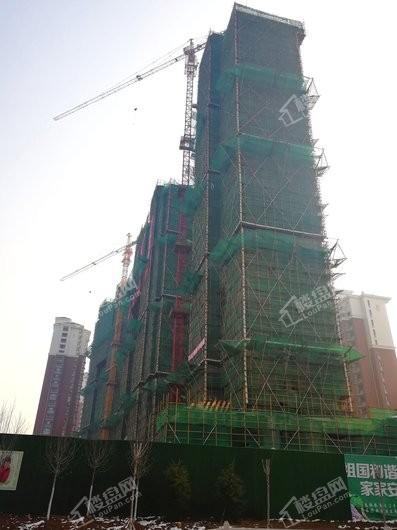 大华上海滩花园49#50#工程进展