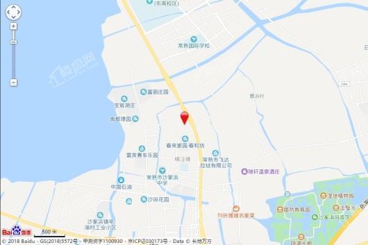 华侨城沙家浜014地块区位图