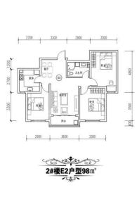 桐城新林苑E2 3室2厅1卫1厨