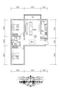 桐城新林苑F1 2室2厅1卫1厨