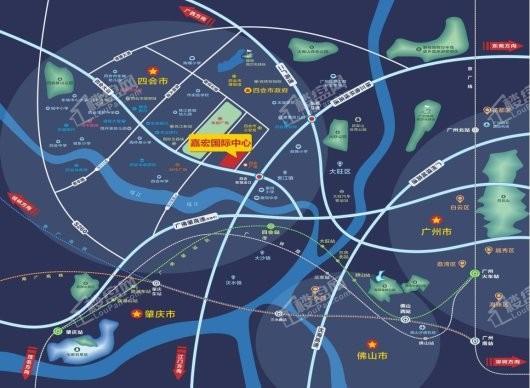 嘉宏国际中心交通图