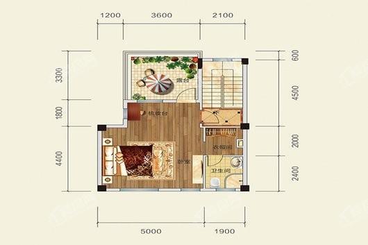 京汉君庭4 5室2厅5卫1厨