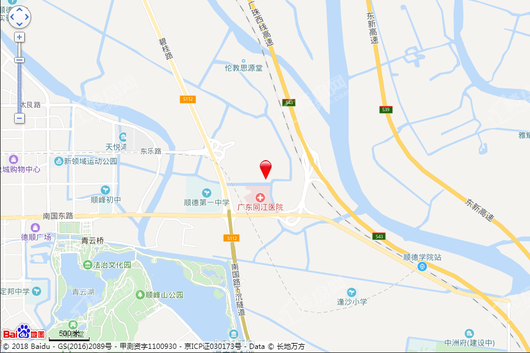 顺德新能源汽车小镇电子地图