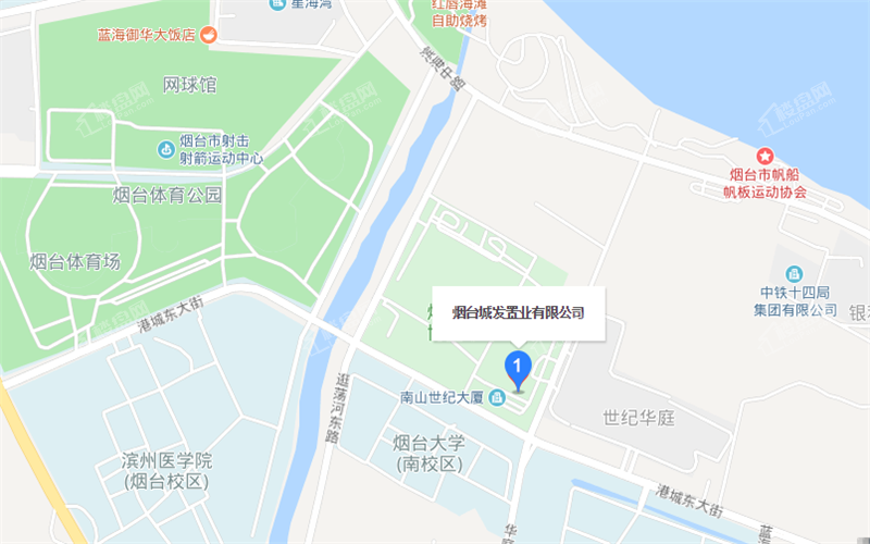 城发置业牟平项目百度地图