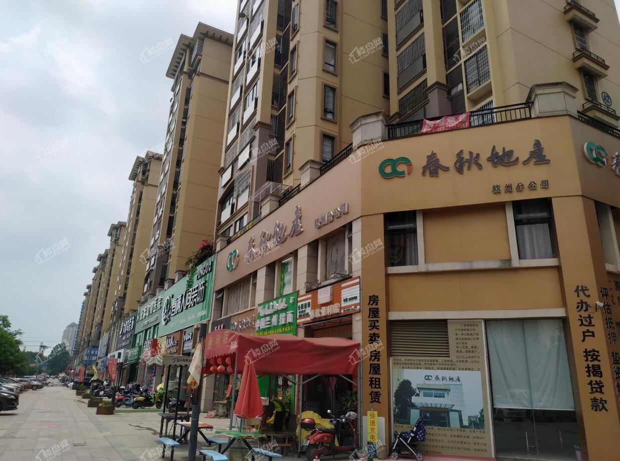 钦州盛天华府商铺沿街实景图