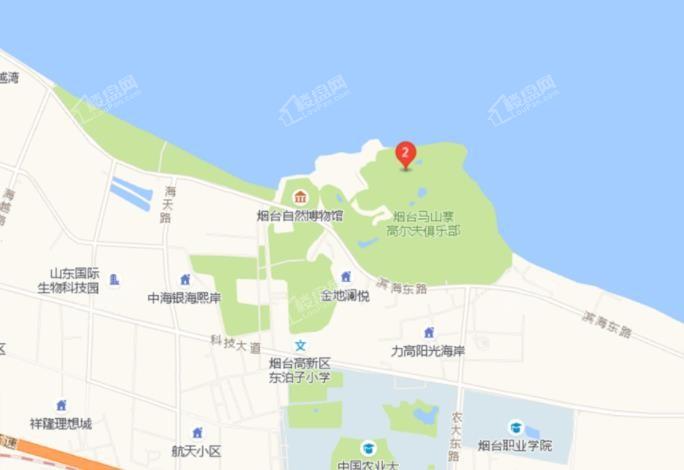 马山寨海景酒店区位规划图