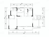 D”户型， 4室2厅2卫1厨， 建筑面积约183.00平米