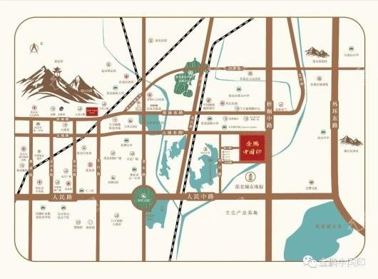金鹏中国印交通图