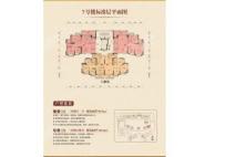 恒大名都7号楼标准层平面图2单元-3室2厅1卫 3室2厅1卫