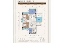 汇泉·盛景名苑3号楼03户型 3室2厅1卫1厨