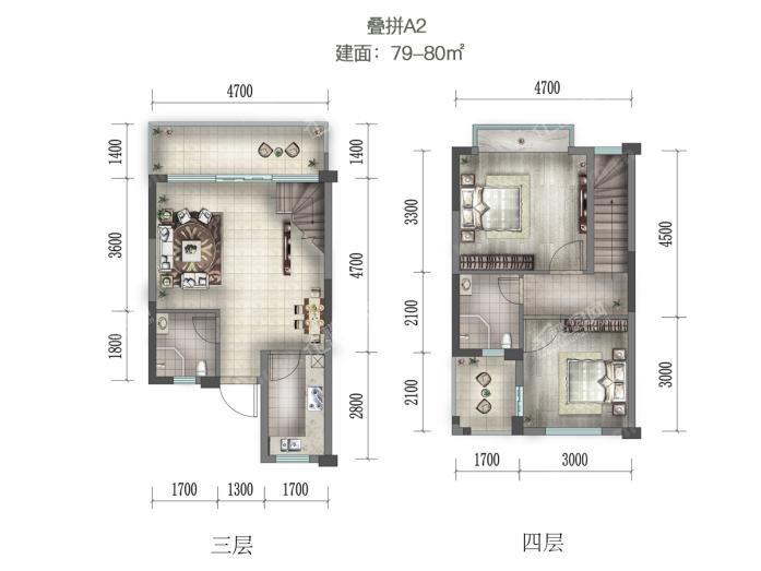 福星惠誉青城府叠拼