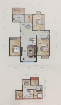 首开国风润城190平6室3厅2卫