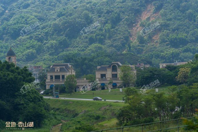 金地香山湖小区实景