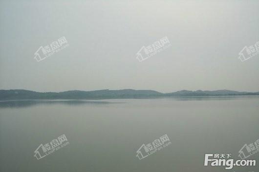 北大资源莲湖锦城周边紫菱湖面