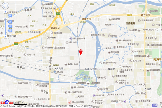 滨江首府电子地图