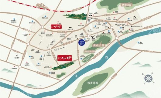 志城·江山赋区位图