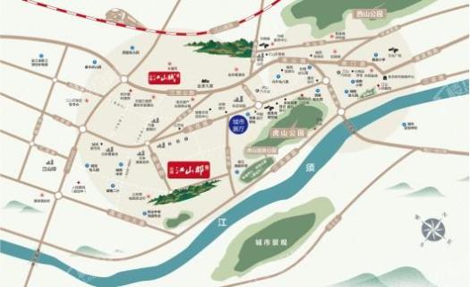志城·江山赋交通图
