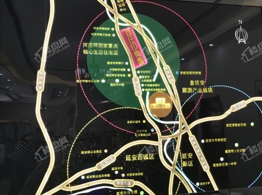 延安河庄印象城区域图