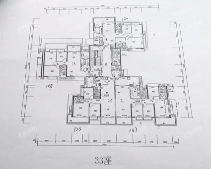 奕翠园五期33座户型图