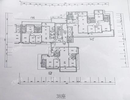 奕翠园五期38座户型图