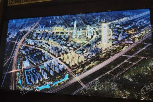 东城金茂悦II期售楼处沙盘视频模拟图