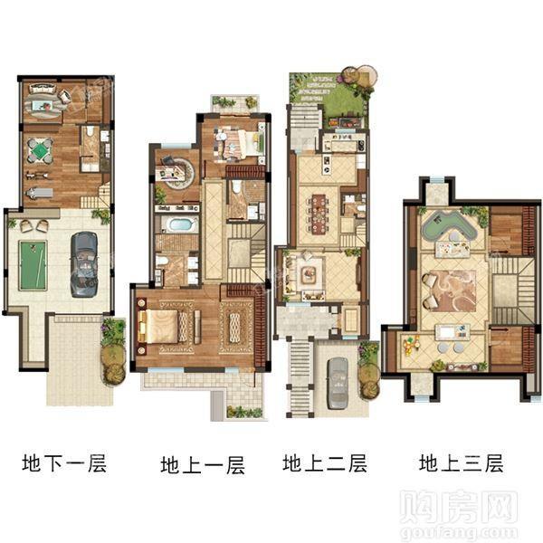 光伸玺樾 颂玺 149平户型 中间户