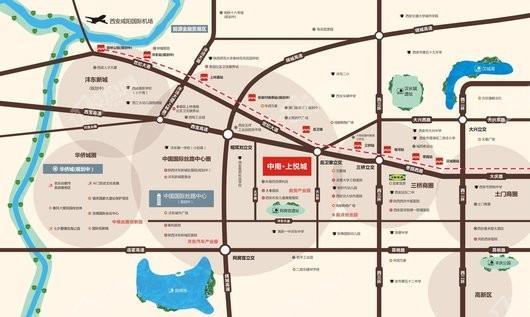 中南·上悦城区位图