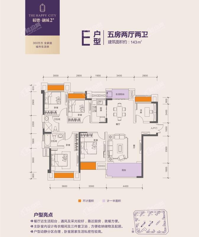 毅德融城户型图