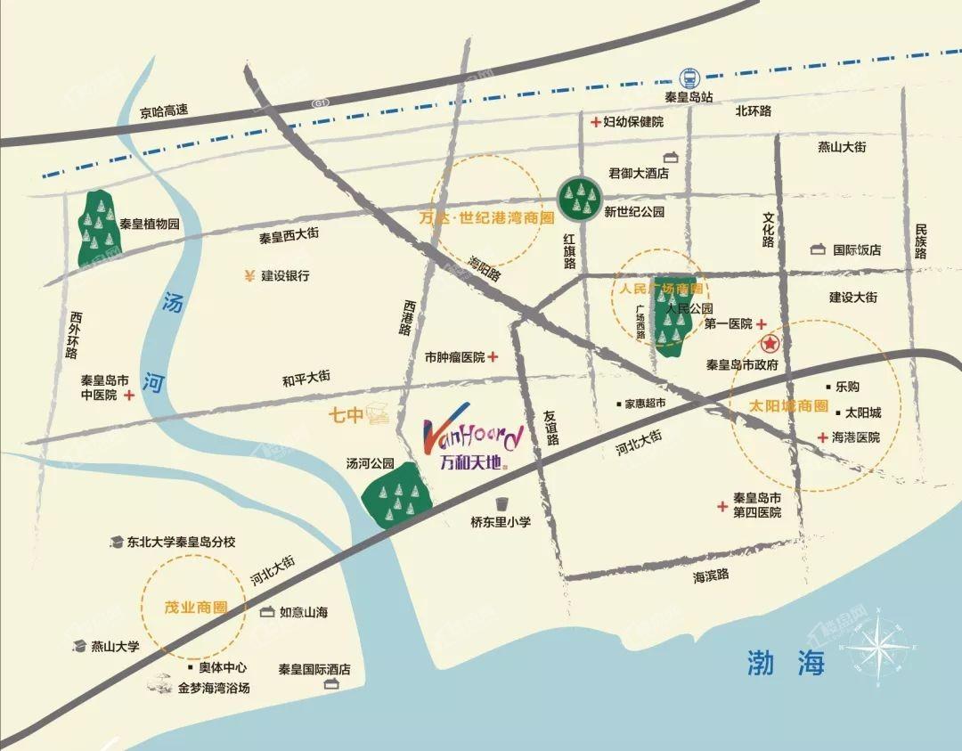 隆基泰和·万和城区位图
