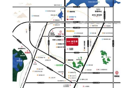 碧桂园·铜官乐交通图