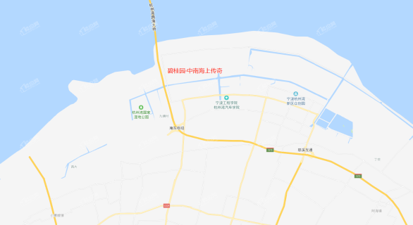 杭州湾碧桂园海上传奇位置图