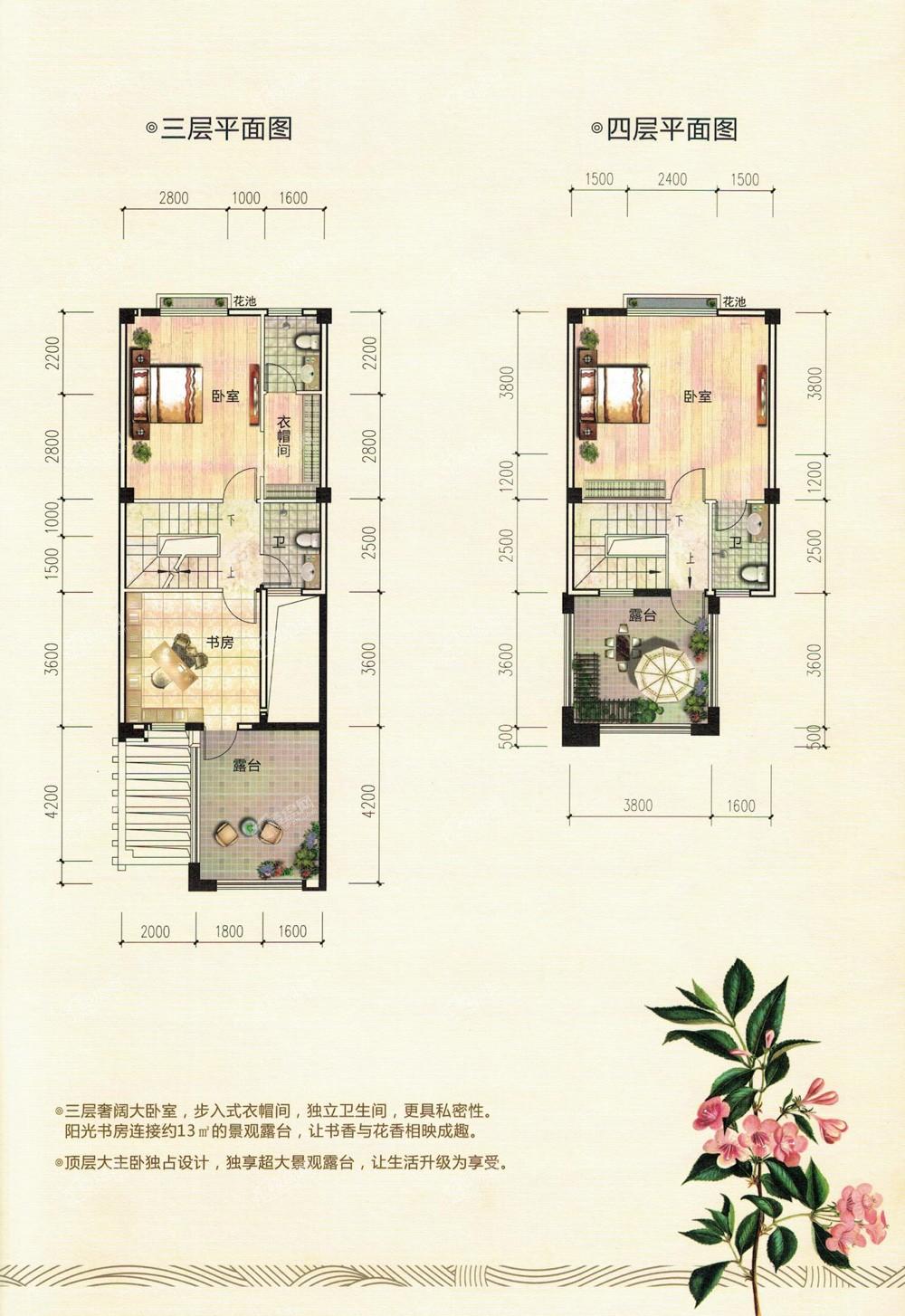 欽州正元·清水灣3室2廳2衛戶型圖-欽州樓盤網