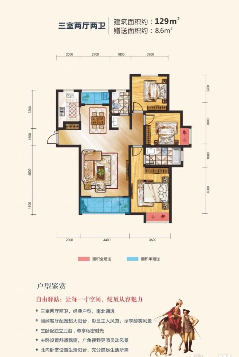 129平米户型