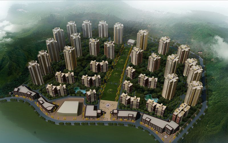 南充南山府邸效果图_实景图_样板间-南充楼盘网