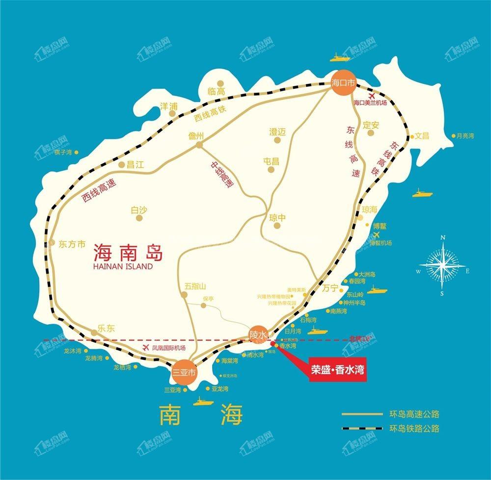 荣盛香水湾位置图