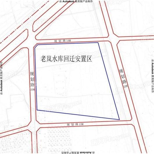 惠礼富城用地红线图