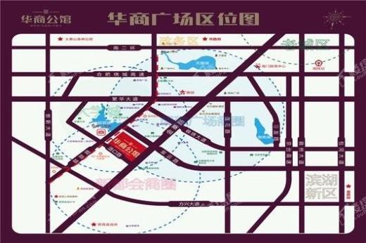 华商广场交通图