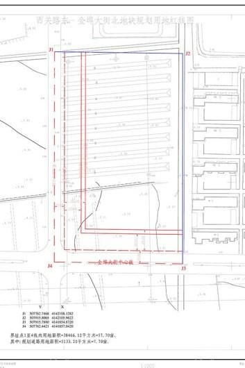 新海佳园和悦城地块用地红线图