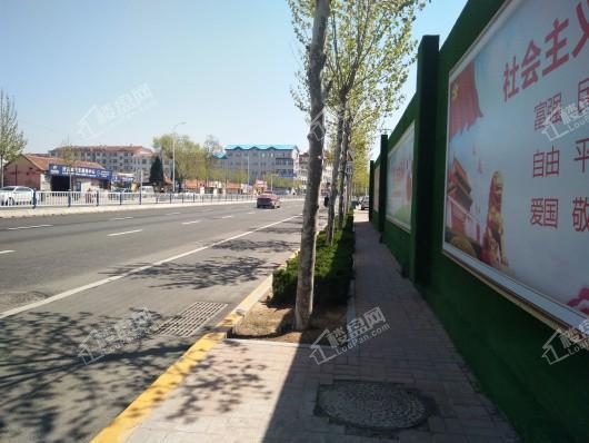 丰金广场商铺东临道路实景