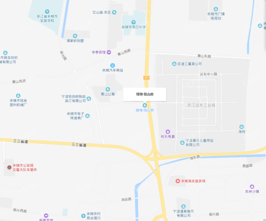 绿地悦山府位置图