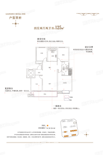 梁辉·御湖湾户型图