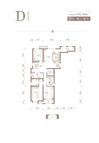 4-D-4室2厅2卫-148.9㎡