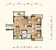 8座04户型112㎡