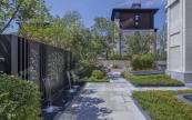 龙湖双珑原著项目洋房小院景观拍摄实景图