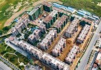 碧桂园雍璟台已有9栋楼完成外部建设，其他楼栋也已经封顶（摄于2019-6）