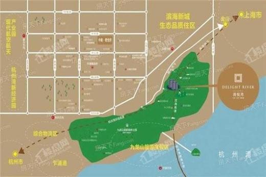 中南·漫悦湾交通图